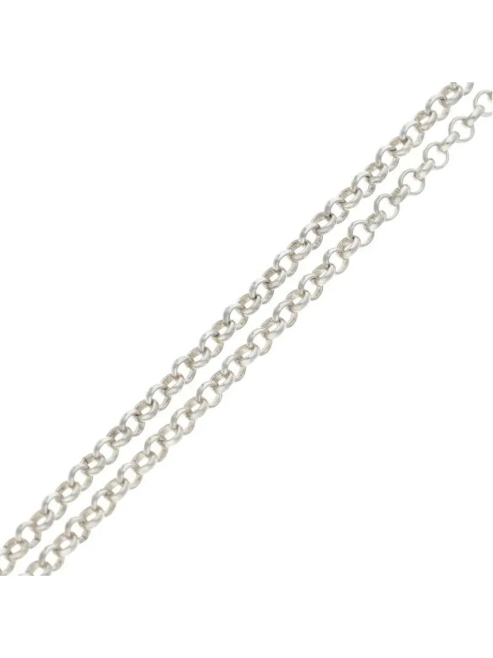 Chrome Hearts Neckchain Roll Chain Silver Necklace